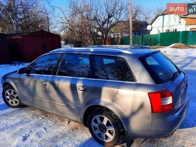 Сірий Ауді А4, об'ємом двигуна 1.6 л та пробігом 290 тис. км за 4500 $, фото 3 на Automoto.ua