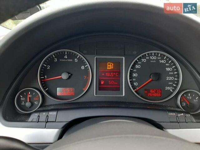 Сірий Ауді А4, об'ємом двигуна 2 л та пробігом 265 тис. км за 6400 $, фото 17 на Automoto.ua