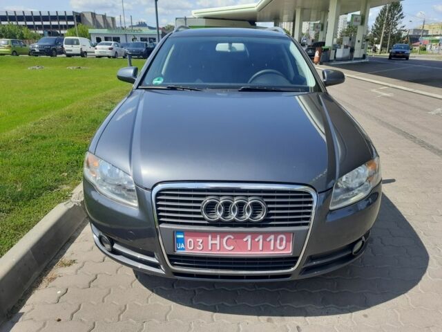 Сірий Ауді А4, об'ємом двигуна 2 л та пробігом 216 тис. км за 7500 $, фото 1 на Automoto.ua
