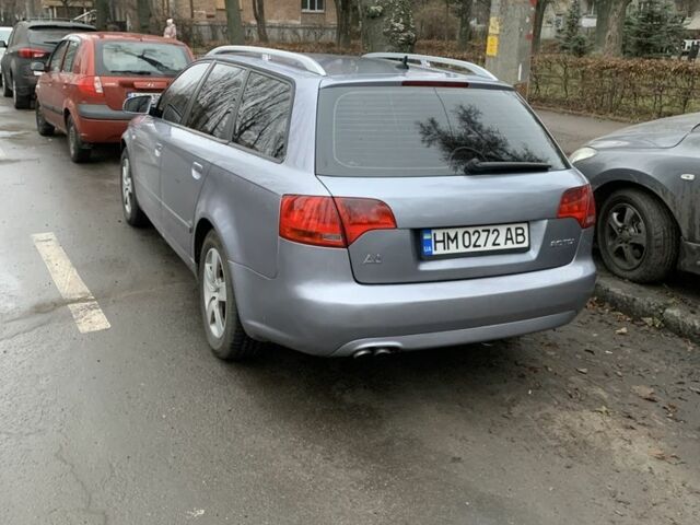 Серый Ауди А4, объемом двигателя 2 л и пробегом 310 тыс. км за 5400 $, фото 2 на Automoto.ua