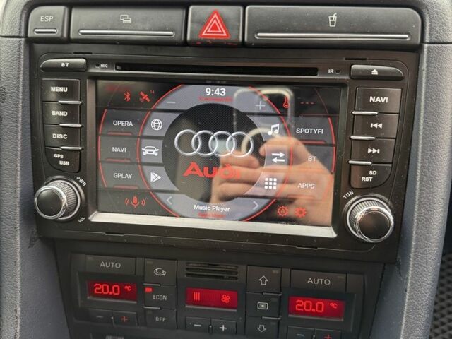 Серый Ауди А4, объемом двигателя 2 л и пробегом 285 тыс. км за 7200 $, фото 11 на Automoto.ua