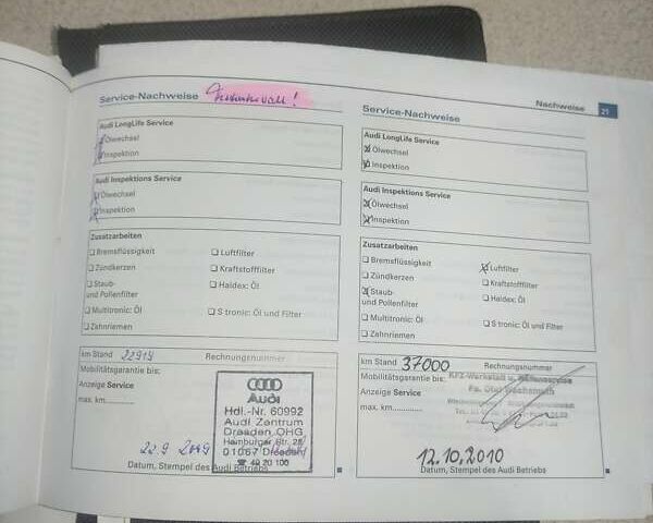 Серый Ауди А4, объемом двигателя 1.6 л и пробегом 186 тыс. км за 8200 $, фото 38 на Automoto.ua