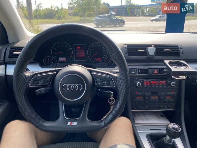 Сірий Ауді А4, об'ємом двигуна 2 л та пробігом 290 тис. км за 8500 $, фото 15 на Automoto.ua