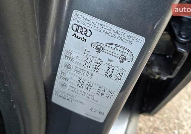 Сірий Ауді А4, об'ємом двигуна 2 л та пробігом 232 тис. км за 7200 $, фото 40 на Automoto.ua