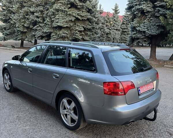 Ауді А4 2007 у Вознесенске на Automoto.ua Сірий Ауді А4, об'ємом двигуна 1.6 л та пробігом 204 тис. км за 6900 $, фото 9 на Automoto.ua