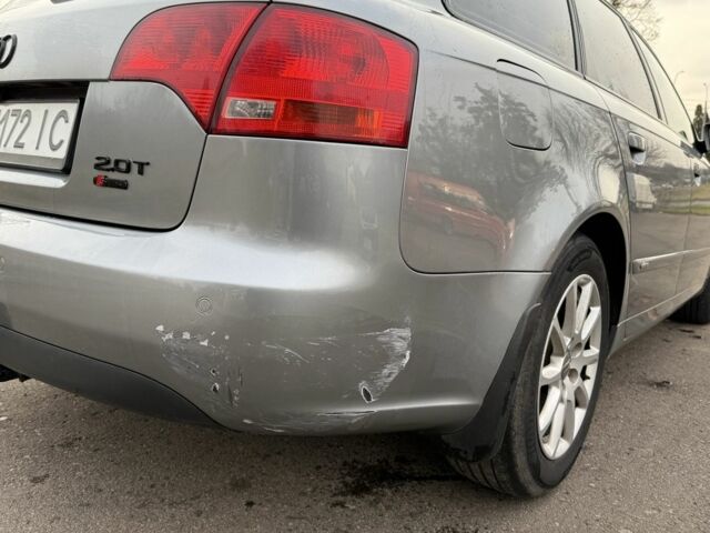 Серый Ауди А4, объемом двигателя 2 л и пробегом 285 тыс. км за 7200 $, фото 3 на Automoto.ua