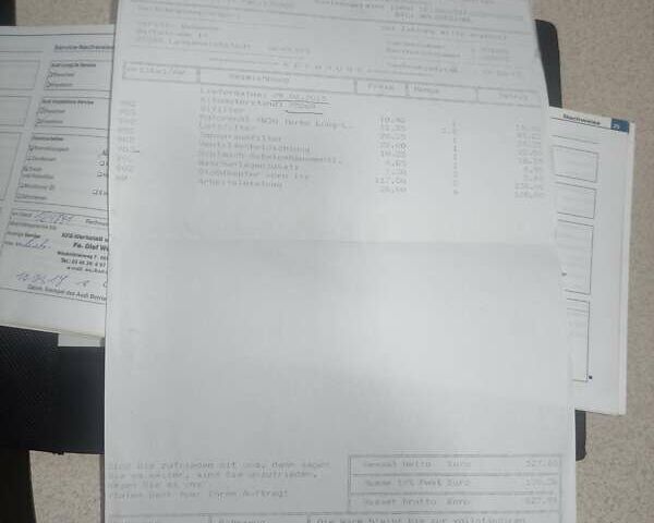 Серый Ауди А4, объемом двигателя 1.6 л и пробегом 186 тыс. км за 8200 $, фото 42 на Automoto.ua