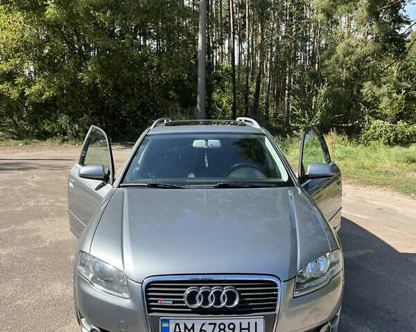 Серый Ауди А4, объемом двигателя 2 л и пробегом 199 тыс. км за 6950 $, фото 2 на Automoto.ua