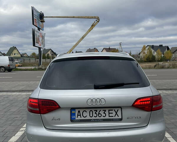 Сірий Ауді А4, об'ємом двигуна 2.7 л та пробігом 376 тис. км за 9300 $, фото 22 на Automoto.ua