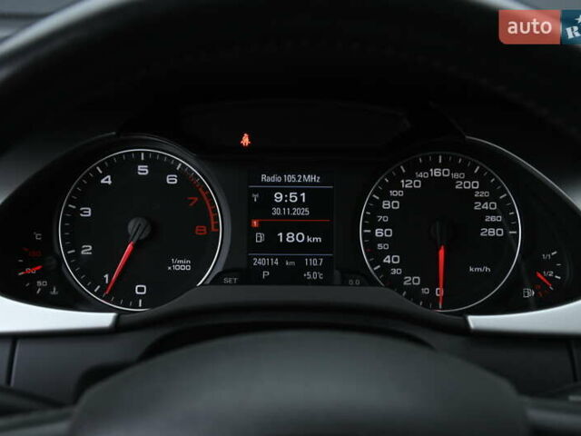 Сірий Ауді А4, об'ємом двигуна 2 л та пробігом 240 тис. км за 9350 $, фото 25 на Automoto.ua