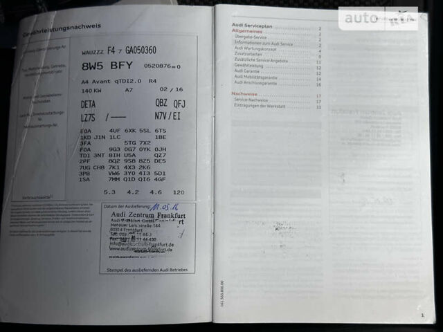 Сірий Ауді А4, об'ємом двигуна 1.97 л та пробігом 239 тис. км за 22690 $, фото 107 на Automoto.ua