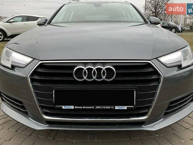 Ауді А4 2017 у Києві на Automoto.ua Сірий Ауді А4, об'ємом двигуна 1.97 л та пробігом 143 тис. км за 18500 $, фото 1 на Automoto.ua