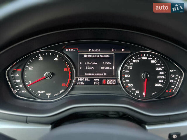Ауді А4 2018 у Львові на Automoto.ua Сірий Ауді А4, об'ємом двигуна 1.97 л та пробігом 179 тис. км за 24900 $, фото 16 на Automoto.ua