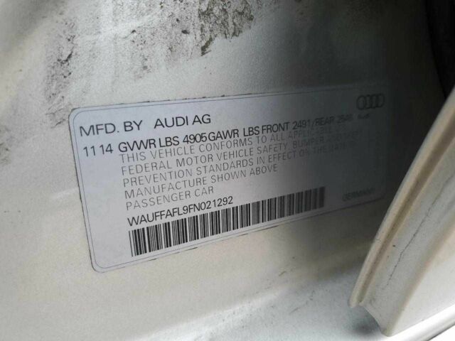 Серый Ауди А4, объемом двигателя 2 л и пробегом 85 тыс. км за 1100 $, фото 11 на Automoto.ua