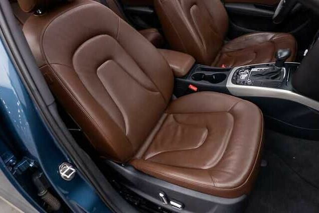 Синий Ауди А4, объемом двигателя 2 л и пробегом 166 тыс. км за 9500 $, фото 16 на Automoto.ua