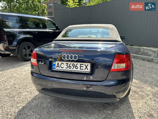 Синій Ауді А4, об'ємом двигуна 2.5 л та пробігом 145 тис. км за 7300 $, фото 34 на Automoto.ua