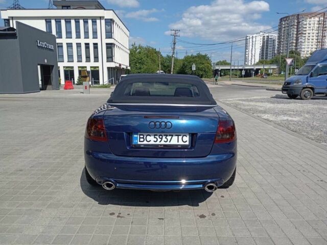 Синий Ауди А4, объемом двигателя 2.5 л и пробегом 248 тыс. км за 5900 $, фото 3 на Automoto.ua