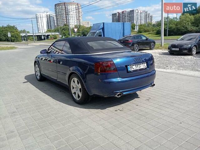 Синий Ауди А4, объемом двигателя 2.5 л и пробегом 248 тыс. км за 5500 $, фото 8 на Automoto.ua