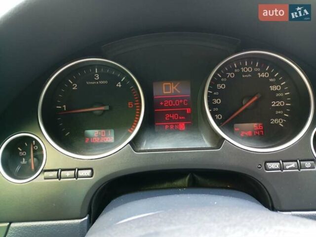 Синий Ауди А4, объемом двигателя 2.5 л и пробегом 248 тыс. км за 4999 $, фото 10 на Automoto.ua