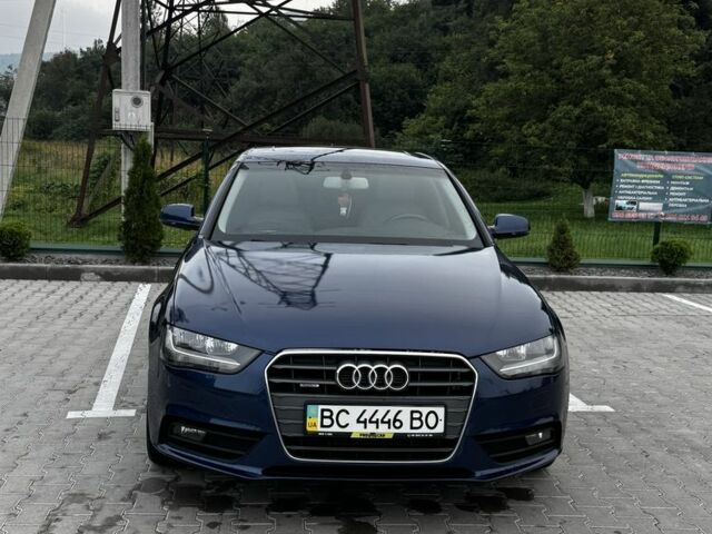 Ауди А4 2014 в Львове на Automoto.ua Синий Ауди А4, объемом двигателя 2 л и пробегом 197 тыс. км за 11000 $, фото 3 на Automoto.ua