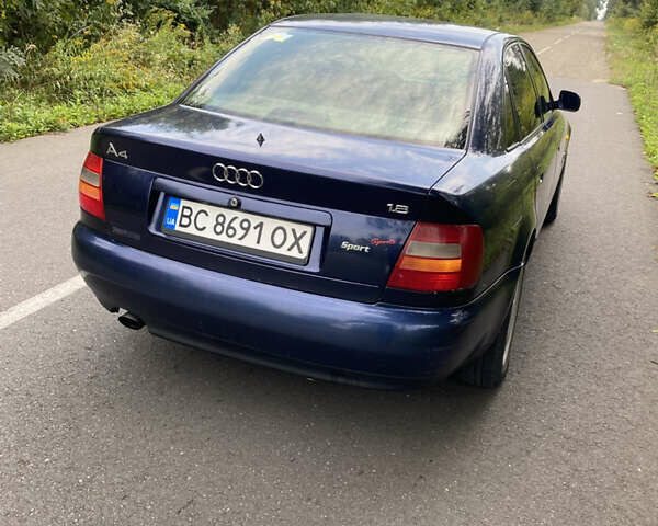 Синий Ауди А4, объемом двигателя 1.8 л и пробегом 430 тыс. км за 2900 $, фото 10 на Automoto.ua