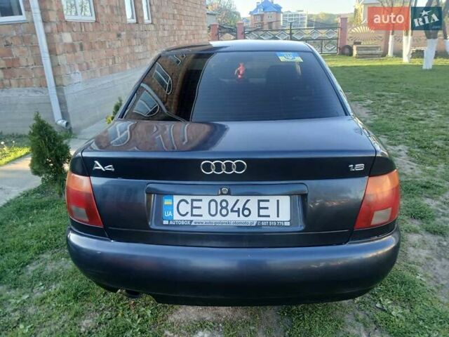 Синий Ауди А4, объемом двигателя 1.8 л и пробегом 295 тыс. км за 2850 $, фото 3 на Automoto.ua