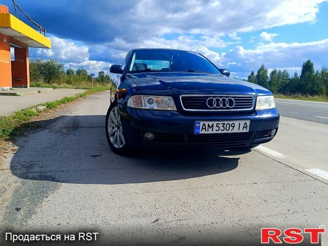 Синій Ауді А4, об'ємом двигуна 1.8 л та пробігом 348 тис. км за 4500 $, фото 4 на Automoto.ua