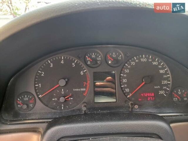 Синий Ауди А4, объемом двигателя 1.8 л и пробегом 472 тыс. км за 3100 $, фото 7 на Automoto.ua