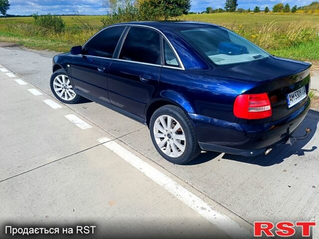 Синій Ауді А4, об'ємом двигуна 1.8 л та пробігом 348 тис. км за 4500 $, фото 7 на Automoto.ua