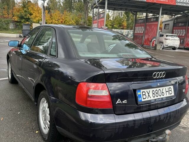 Синий Ауди А4, объемом двигателя 1.6 л и пробегом 343 тыс. км за 4000 $, фото 3 на Automoto.ua