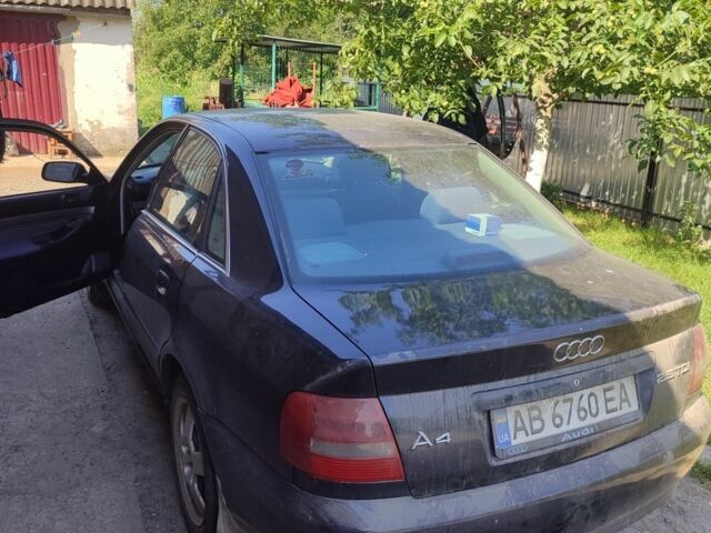 Синий Ауди А4, объемом двигателя 2.5 л и пробегом 370 тыс. км за 3000 $, фото 2 на Automoto.ua