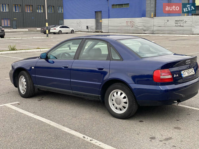 Синий Ауди А4, объемом двигателя 1.8 л и пробегом 167 тыс. км за 5200 $, фото 2 на Automoto.ua