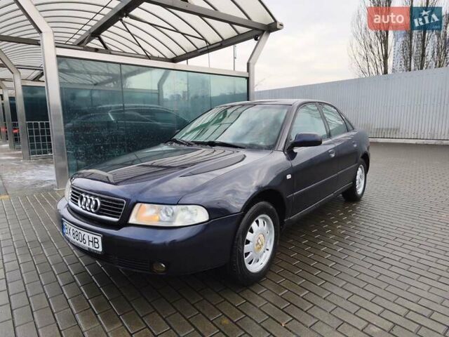 Синій Ауді А4, об'ємом двигуна 1.6 л та пробігом 348 тис. км за 2999 $, фото 2 на Automoto.ua