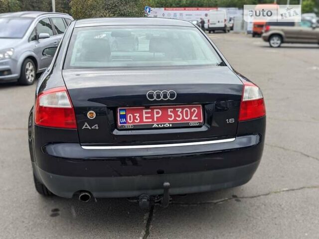 Синій Ауді А4, об'ємом двигуна 1.6 л та пробігом 305 тис. км за 5100 $, фото 35 на Automoto.ua