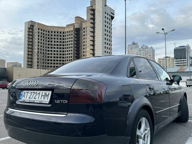 Синий Ауди А4, объемом двигателя 1.9 л и пробегом 540 тыс. км за 4000 $, фото 1 на Automoto.ua