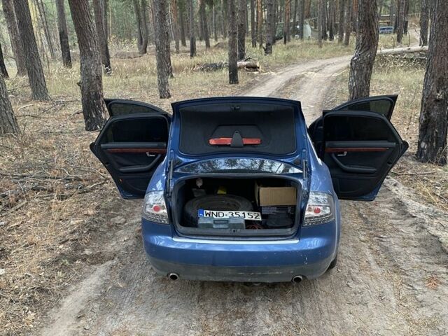 Синий Ауди А4, объемом двигателя 3 л и пробегом 250 тыс. км за 2600 $, фото 7 на Automoto.ua