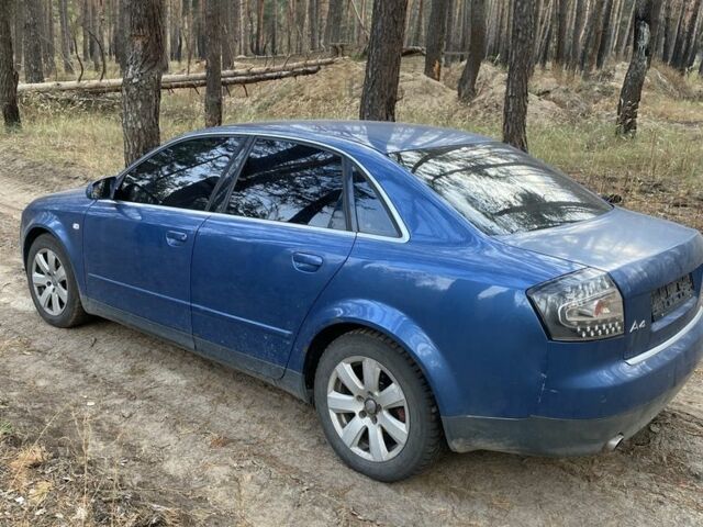 Синий Ауди А4, объемом двигателя 3 л и пробегом 250 тыс. км за 2600 $, фото 3 на Automoto.ua