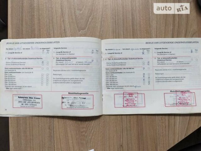 Синій Ауді А4, об'ємом двигуна 1.6 л та пробігом 305 тис. км за 5100 $, фото 22 на Automoto.ua