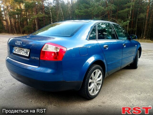 Синій Ауді А4, об'ємом двигуна 1.9 л та пробігом 400 тис. км за 5400 $, фото 7 на Automoto.ua