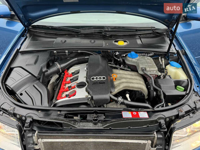 Синій Ауді А4, об'ємом двигуна 2 л та пробігом 205 тис. км за 4550 $, фото 80 на Automoto.ua