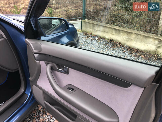 Синий Ауди А4, объемом двигателя 2 л и пробегом 200 тыс. км за 4750 $, фото 58 на Automoto.ua