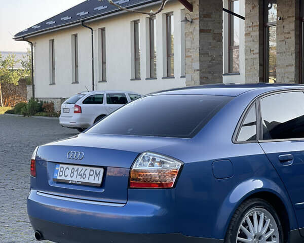 Синий Ауди А4, объемом двигателя 1.6 л и пробегом 258 тыс. км за 4199 $, фото 1 на Automoto.ua