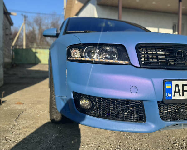 Синий Ауди А4, объемом двигателя 1.8 л и пробегом 376 тыс. км за 7100 $, фото 1 на Automoto.ua
