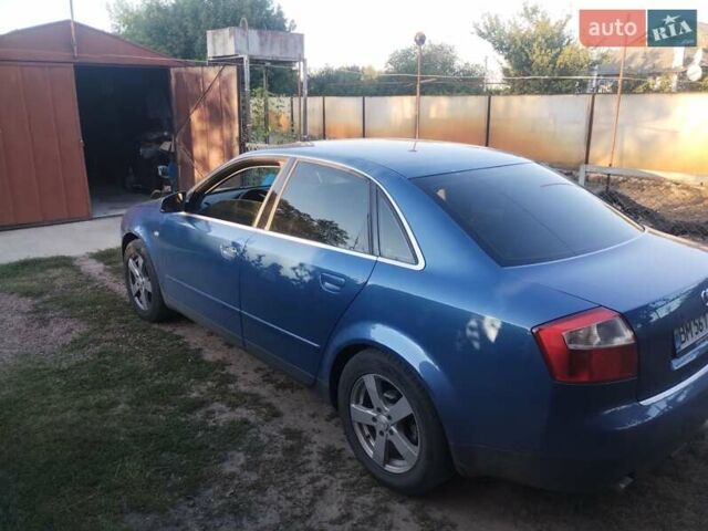 Синий Ауди А4, объемом двигателя 1.8 л и пробегом 320 тыс. км за 6000 $, фото 2 на Automoto.ua