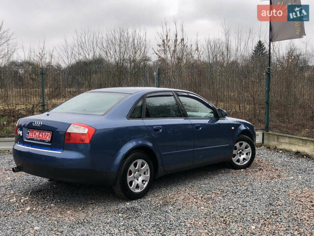 Синий Ауди А4, объемом двигателя 2 л и пробегом 200 тыс. км за 4750 $, фото 18 на Automoto.ua