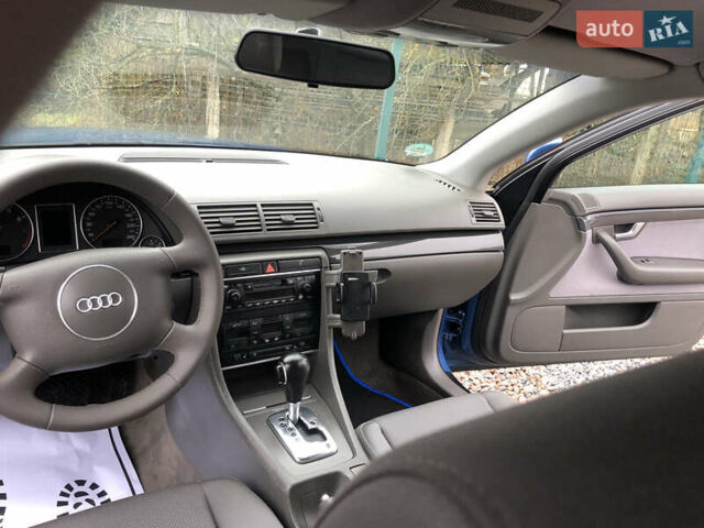 Синий Ауди А4, объемом двигателя 2 л и пробегом 200 тыс. км за 4750 $, фото 68 на Automoto.ua
