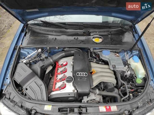 Синий Ауди А4, объемом двигателя 2 л и пробегом 199 тыс. км за 4900 $, фото 9 на Automoto.ua