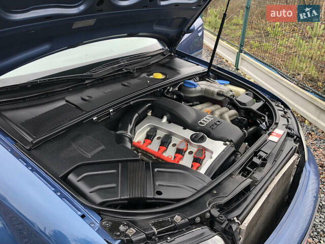 Синий Ауди А4, объемом двигателя 2 л и пробегом 200 тыс. км за 4750 $, фото 72 на Automoto.ua