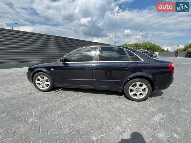 Синий Ауди А4, объемом двигателя 2.5 л и пробегом 290 тыс. км за 4500 $, фото 2 на Automoto.ua