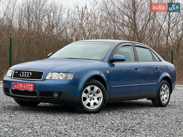 Синій Ауді А4, об'ємом двигуна 2 л та пробігом 205 тис. км за 4550 $, фото 4 на Automoto.ua